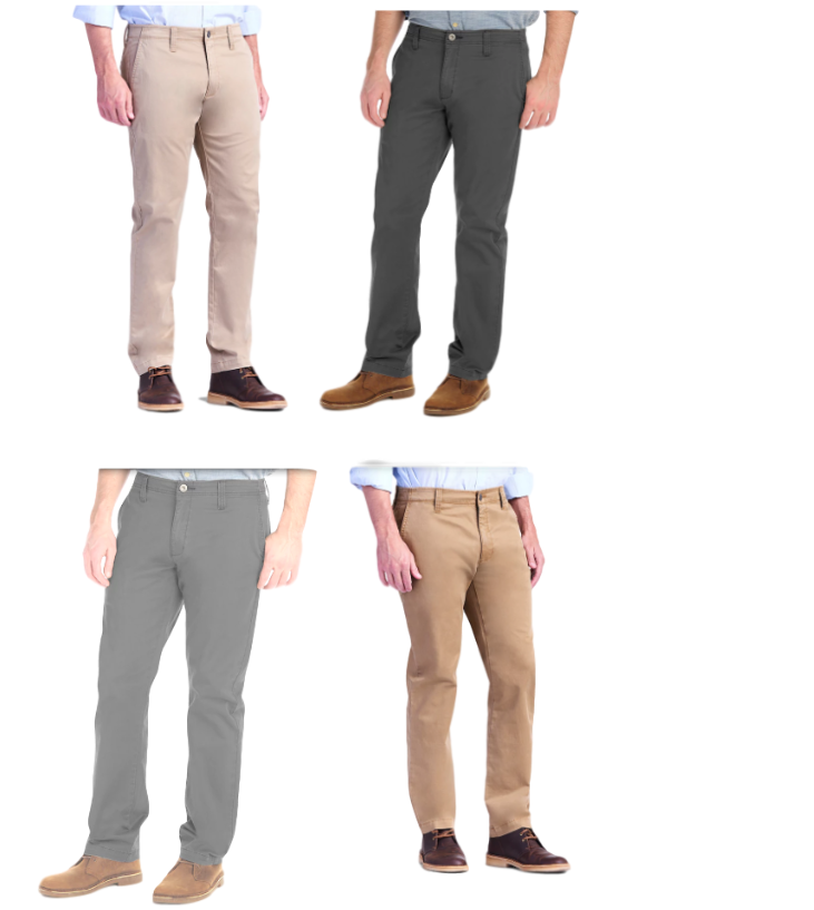 lee men's modern series slim chino pant